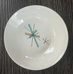 Vintage Atomic Starburst Salem North Star Geschirr Seite kleine Schüssel 5,25" 1960er A01862c - Bild 1 von 3