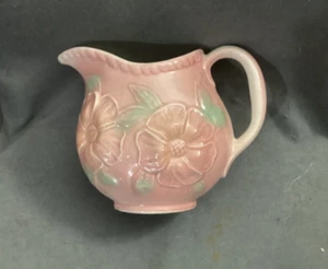 Vintage Hull Pink Pitcher/Jug #52-2408 Dogwood Flower USA - Picture 1 of 4
