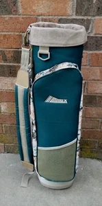 Ladies Golf Bag Datreck with Rain Cover 4 Compartment Divider Floral 34" Tall  - Picture 1 of 12