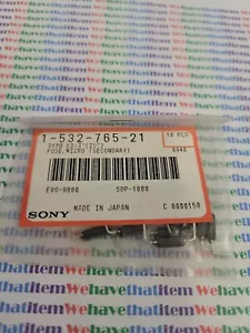 SONY / 1-532-765-21 PICO FUSE / 80mA / 10 PIECES (qzty) - Picture 1 of 2