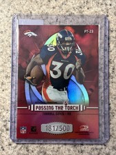 Terrell Davis 2003 Donruss Elite Passing The Torch /500 Denver Broncos #PT-23