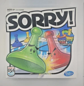 Hasbro SCUSATE Gioco da Tavolo con Power-Up Fuoco e Ghiaccio, 2-4 Giocatori, OTTIME CONDIZIONI - Foto 1 di 2