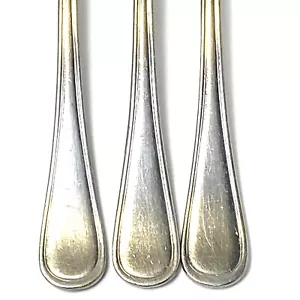 3 tenedores de cena Delco acero inoxidable PROVENZA mango de contorno de acero inoxidable Corea - Imagen 1 de 5