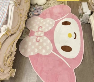 kawaii carpet rug my melody kuromi anime art bedroom decor office heart gift y2k - Picture 1 of 3