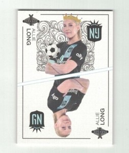 ALLIE LONG 2022 NWSL Parkside Paramount ORIGINAL 21 No. 5 USWNT SOCCER SP /200