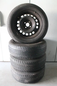 4 x OPEL ASTRA H 195/65R15 SOMMERREIFEN + FELGEN NR. 650 - Bild 1 von 2