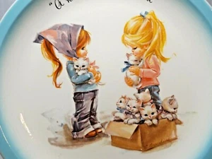 Vintage 1972 Gigi American Greetings Collectors Plate A Kindness Is Remembered - Picture 1 of 4