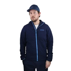 Excellent Patagonia Nano Air Insulated Hoody Jacket Coat Mens Sz Medium Quilted - Picture 1 of 13