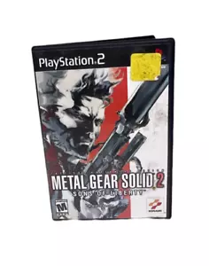 METAL GEAR SOLID 2 SONS OF LIBERTY (Playstation 2, PS2) EN CAJA Probado Funcionando - Imagen 1 de 3