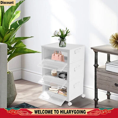 Large Storage Basket Rectangular Plastic Collapsible Organizer Bin Box 3-Pack - Image 1 of 4