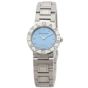 BVLGARI BVLGARI BVLGARI 12P Diamond Watches BB23SS/12 Stainless Steel/Stainl... - Picture 1 of 21