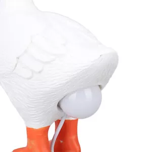 Duck Egg Lamp Creative Resin LED Funny Goose Table Lamp Night Light Home - Picture 1 of 24