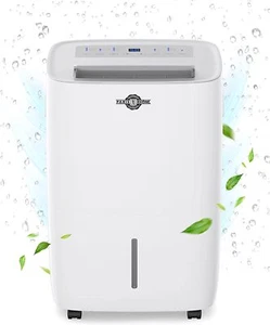PARIS RHÔNE Dehumidifier with Pump, 5000 Sq. Ft Energy Star Dehumidifiers for La - Picture 1 of 7