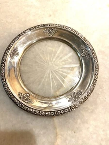 Cartier Sterling Silber Untersetzer. Kleine Schale - Bild 1 von 7