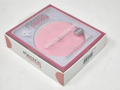 Tzumi Electric Candy 10W Wireless Charging Pad, Pink - Image 1 of 4