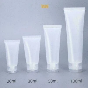 Empty Squeeze Cosmetic Tubes Plastic Travel Bottles Portable Containers - Picture 1 of 16