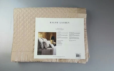 $130 RALPH LAUREN WYATT UNA FARSA ACOLCHADA ESTÁNDAR (PRL DORADO)  Foto 1 de 4