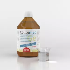 Colloimed Kolloidales Germanium 50 PPM - Ge 99,9999% - 500 ml - Bild 1 von 2