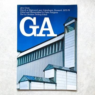 GA Global Architecture 61 Jørn Utzon Church at Bagsvaerd near Copenhagen - Image 1 of 4