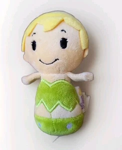 Disney Tinkerbell Itty Bittys Hallmark Pixie Fairy Green Blond Wings Plush Toy  - Picture 1 of 5
