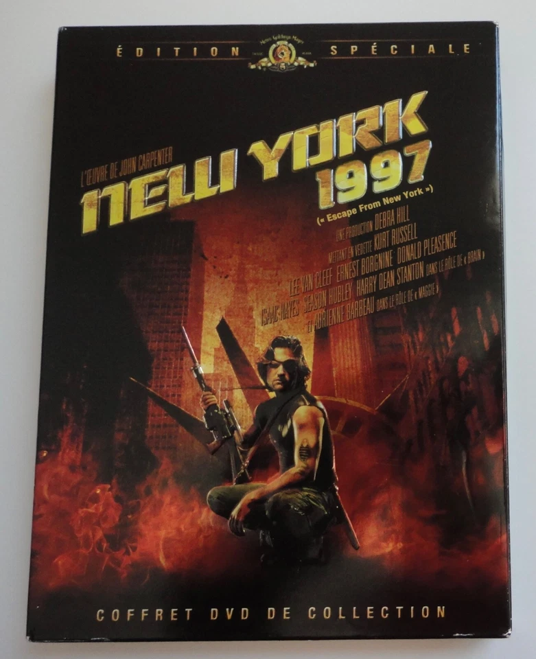 Escape from NEW YORK 1997 Special Edition 2-Disc French DVD w/ Comic Book - Image 1 of 1