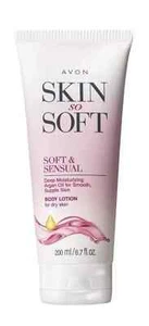 Avon Skin So Soft BODY LOTION 6.7 fl oz. Argan Oil for Dry Skin ~NEW~ - Picture 1 of 1