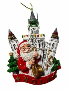 Santa Cathedral New Orleans Christmas Ornament Party Favors - Picture 1 of 2