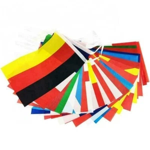 Eurovision Euro's Flag Bunting Hanging Decoration Hanging European Countries 9m - Picture 1 of 2