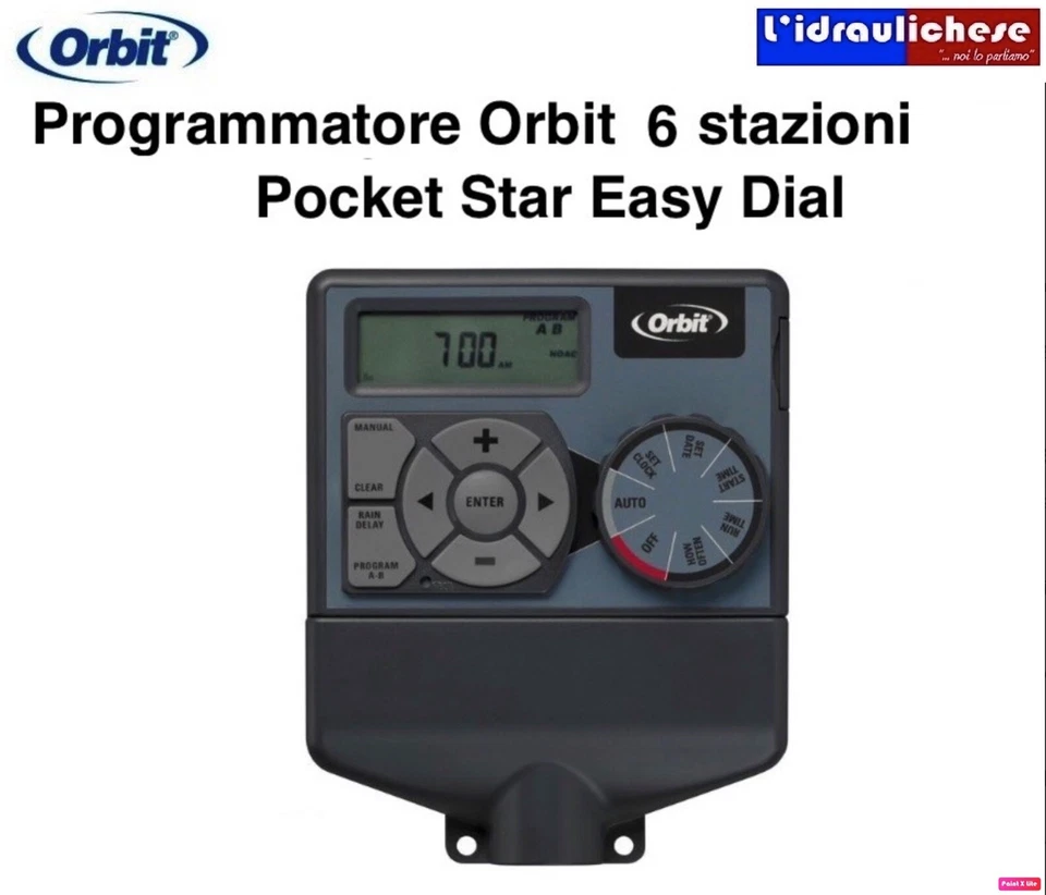 Programmatore elettronico orbit hrc-50  6 zone -  - Immagine 1 di 1