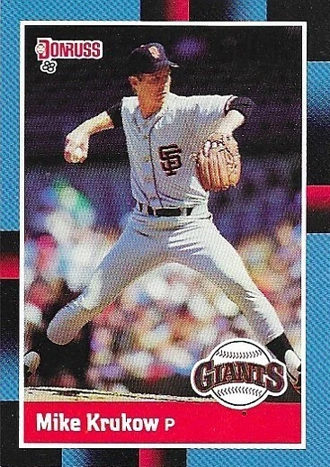1988 Donruss #116 Mike Krukow - Image 1 of 2
