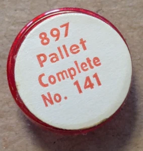 NEW ELGIN 897 PALLET COMPLETE - Watch Replacement Part #141 - Picture 1 of 1
