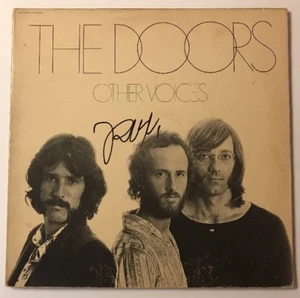 Robby Krieger signiert The Doors Other Voices LP Vinyl JSA # P57557 Autogramm - Bild 1 von 3