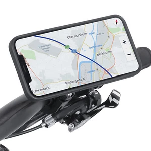 iPhone 12 / 12 Pro Motorrad Fahrrad Handy Bike Halterung mit Hülle - Bild 1 von 12