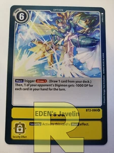 EDEN's Javelin ® BT2-098 U ® Non Comune ® Digimon Ver. 1.5 ® Inglese - Picture 1 of 1