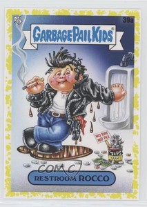 2020 Topps Garbage Pail Kids Late to School Pee Yellow Restroom Rocco #39a 00ir
