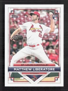 2023 Topps Flagship Collection #22 Matthew Liberatore Rookie - Picture 1 of 2