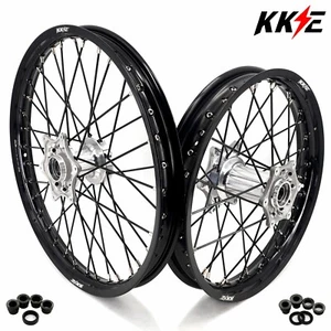 KKE 21/18'' Cast Wheels Rims Fit KTM EXC SXF XC EXCF XCF XCW 125-380CC 2000-2002 - Picture 1 of 13