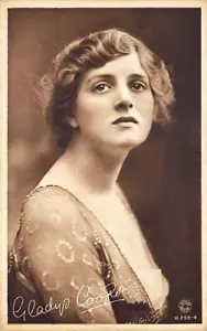 Postal Gladys Cooper famosa actriz inglesa belleza británica - Imagen 1 de 1