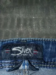 silver women's jeans Size W33/L27 - Picture 1 of 7