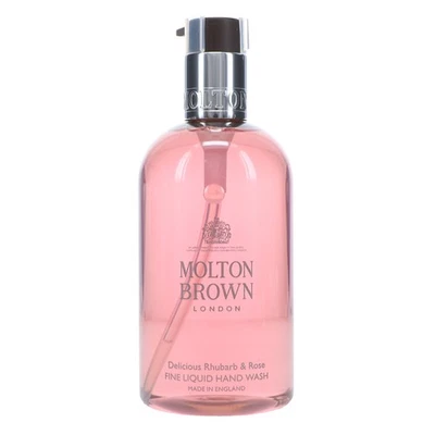 Molton Brown Delicious ruibarbo y rosa líquido fino lavado de manos 10 oz Foto 1 de 4