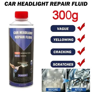 Efficient Car Headlight Restoration Liquid, Headlight Restorer Headlight Cleaner - Bild 1 von 13