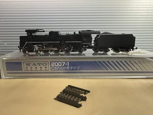 Used KATO N Gauge 2007 C57 Yamaguchi Type Steam locomotive Runs OK - Picture 1 of 21