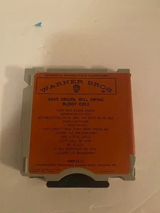 3M Revere M2 Magnetic Tape Stereo Cartridge BUDDY COLE, HAVE ORGAN WILL SWING - Picture 1 of 2