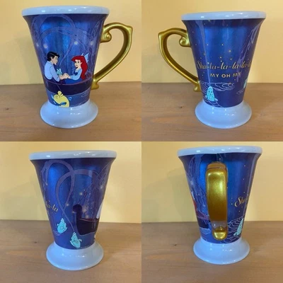 Disney Store The Little Mermaid Ariel & Prince Eric Kiss The Girl Mug NEW - Image 1 of 4