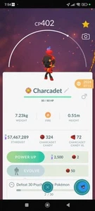Pokémon Go | Charcadet Trade 20K Sternenstaub - Bild 1 von 2