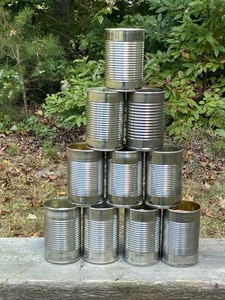 Metall Blechdosen zum Basteln, Kerzen, Hochzeiten, Spiele, Ziel Übung 10er Set - Bild 1 von 3