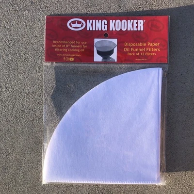 Pf10 Disposable Paper Oil Funnel Filters12 Pack Os Multi - Image 1 of 4