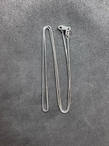2g Vintage Sterling Silver 925 Box Chain 18” Jewelry lot Z - Picture 1 of 6