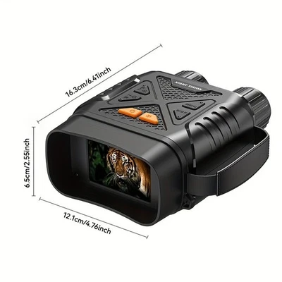 Digital Night Vision Binoculars with Built-in Rechargeable Battery HD 2.8'' - Image 1 of 4