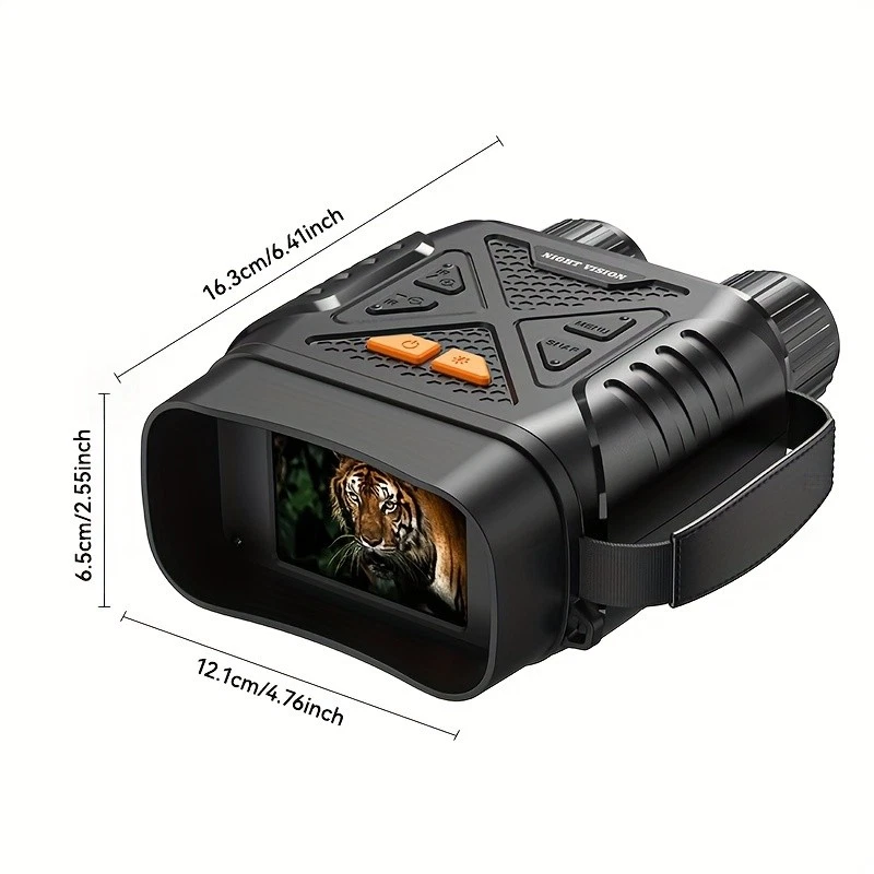 Digital Night Vision Binoculars with Built-in Rechargeable Battery HD 2.8'' - Image 1 of 4